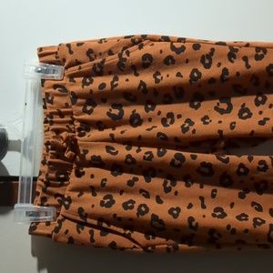 Girls Animal Print Sweatpants